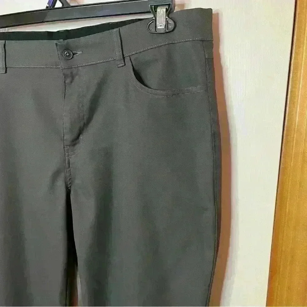 Pebble Beach Chino Pant Men’s 38x30‎ Gray Outdoor Golf Tech Wicking - Picture 3 of 7